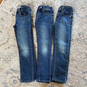 DENIZEN from Levi’s boys Skinny Jeans Size 7 regular 3 pairs